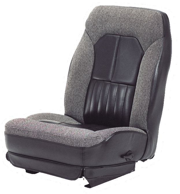 combo type bucket seat